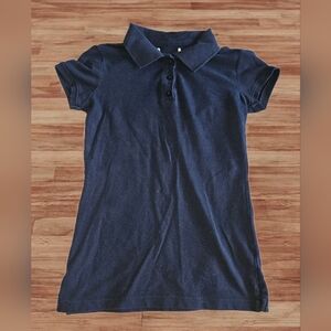 AEROPOSTALE Size S Navy Blue Polo Shirt